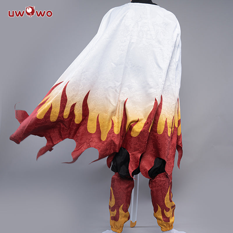 Uwowo Plus Size Demon Slayer: Kimetsu no Yaiba Cosplay Rengoku Kyoujurou Costume Kimetsu no Yaiba Costume - Uwowo Cosplay