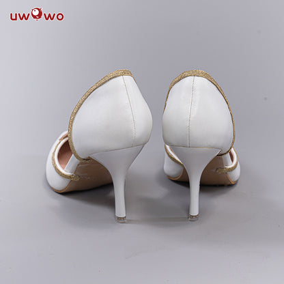 Exclusive Authorization Uwowo X Ailish: Genshin Impact Fanart Yae Miko Bride Ver. Cosplay Shoes - Uwowo Cosplay