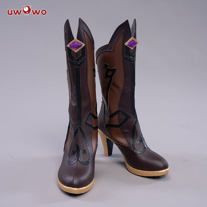 Uwowo Game Genshin Impact Cosplay Fischl Prinzessin der Verurteilung Cosplay Shoes - Uwowo Cosplay