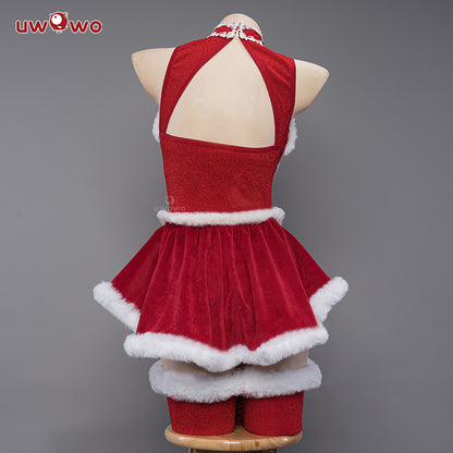 Uwowo Nier: Automata 2B Red Holiday Christmas Cosplay Costume - Uwowo Cosplay