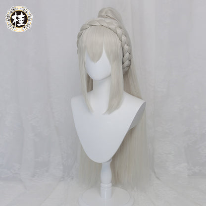 Exclusive authorization Uwowo x sakiyamama: Fate/GrandOrder FGO Artoria Pendragon Alter(Lancer) Bunny Girl Ver. Cosplay Wig - Uwowo Cosplay