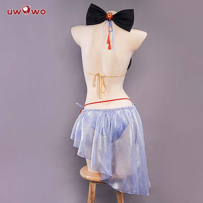 【Pre-sale】Exclusive Authorization Uwowo Genshin Impact Swimsuit Fanart Ganyu Swimsuit Cosplay Costume - Uwowo Cosplay