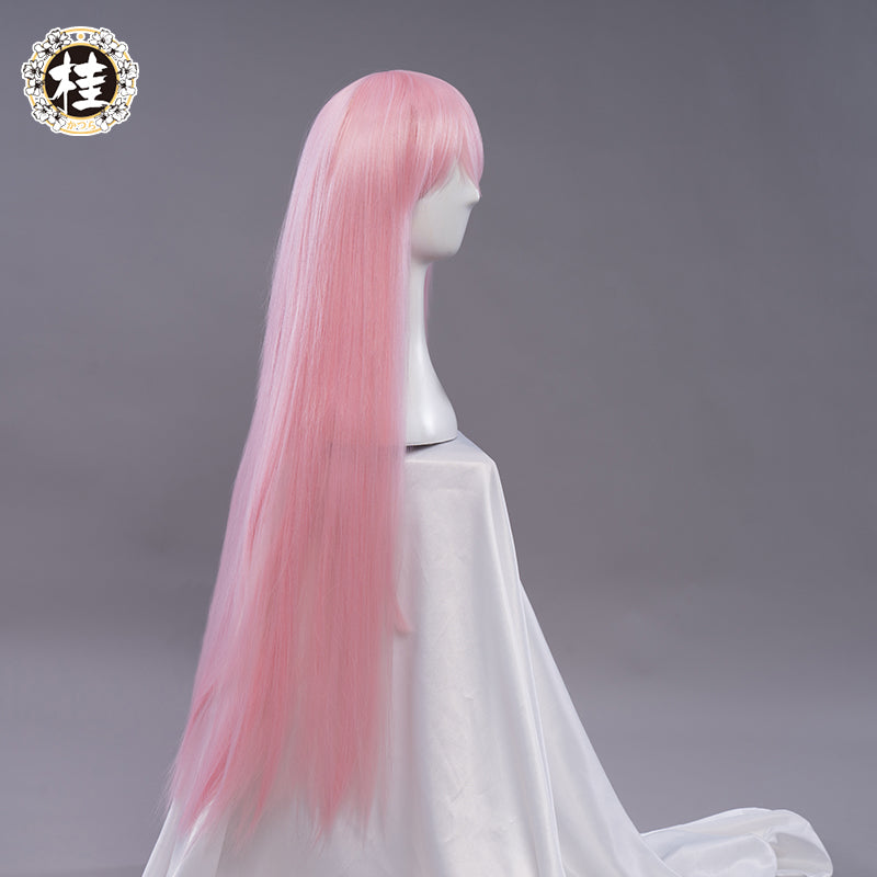 UWOWO Anime DARLING in the FRANXX Cosplay Wig Zero Two CODE:002 100cm Pink Hair - Uwowo Cosplay