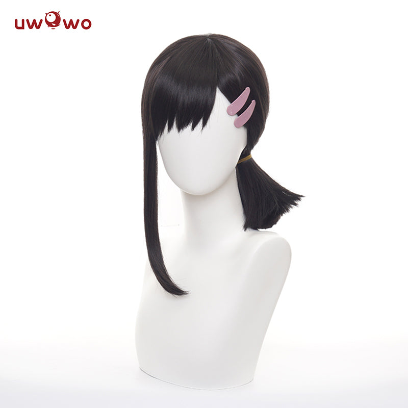 【Pre-sale】Uwowo Chainsaw Man Cosplay Wig Higashiyama Kobeni Wig Black Hair - Uwowo Cosplay