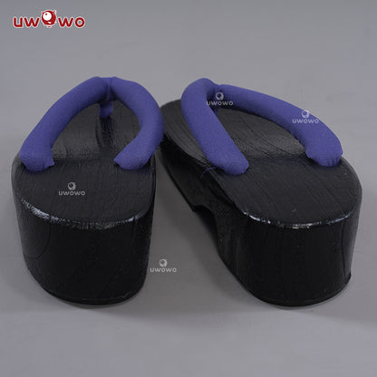 【Pre-sale】Uwowo Game Azur Lane IJN Musashi Kimono Fox Cosplay Shoes Musashi Clogs - Uwowo Cosplay