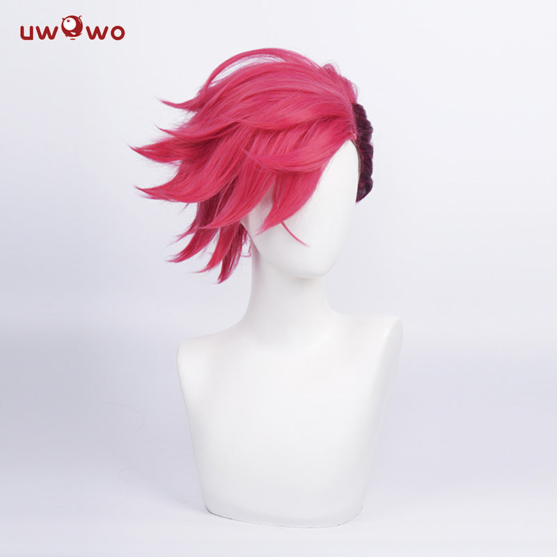 Pre sale Uwowo Game League of Legends Cosplay LOL Vi Cosplay Wig