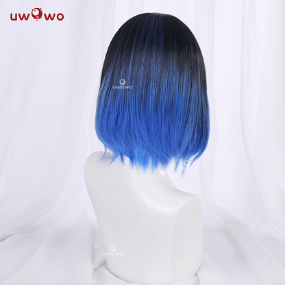 【Pre-sale】Uwowo New Version Demon Slayer: Kimetsu no Yaiba Hashibira Inosuke Cosplay Wig 30cm Short Hair - Uwowo Cosplay