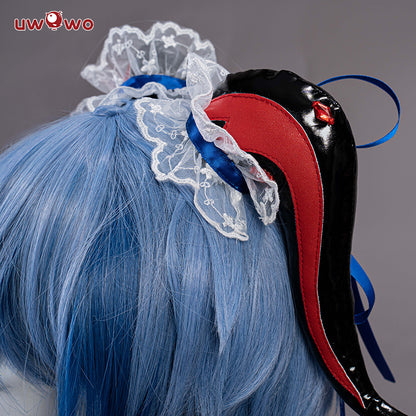 Uwowo Genshin Impact Fanart Succubus Ganyu 18+ Halloween Cosplay Costume - Uwowo Cosplay