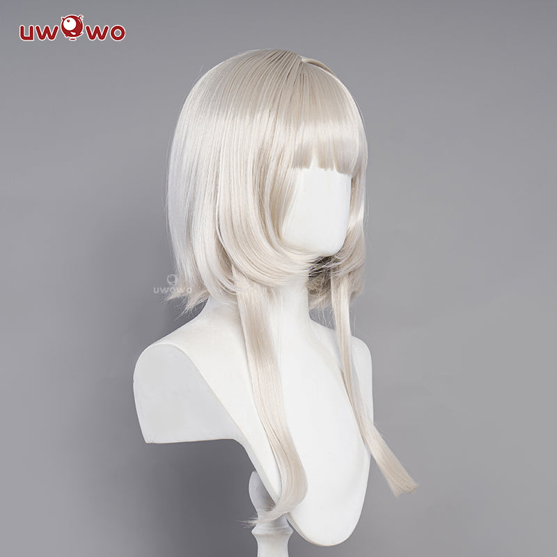 【Pre-sale】Uwowo Game Genshin Impact Fatui Cosplay Fatui Wig Sandrone wig 35CM Hair 55CM Ponytail - Uwowo Cosplay