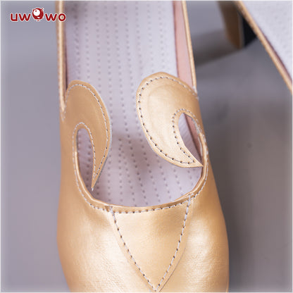 Uwowo Game Genshin Impact Mona Megistus Cosplay Astral Reflection Cosplay Shoes - Uwowo Cosplay