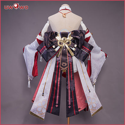 Uwowo Game Genshin Impact Inazuma Yae Miko Cosplay Costume - Uwowo Cosplay