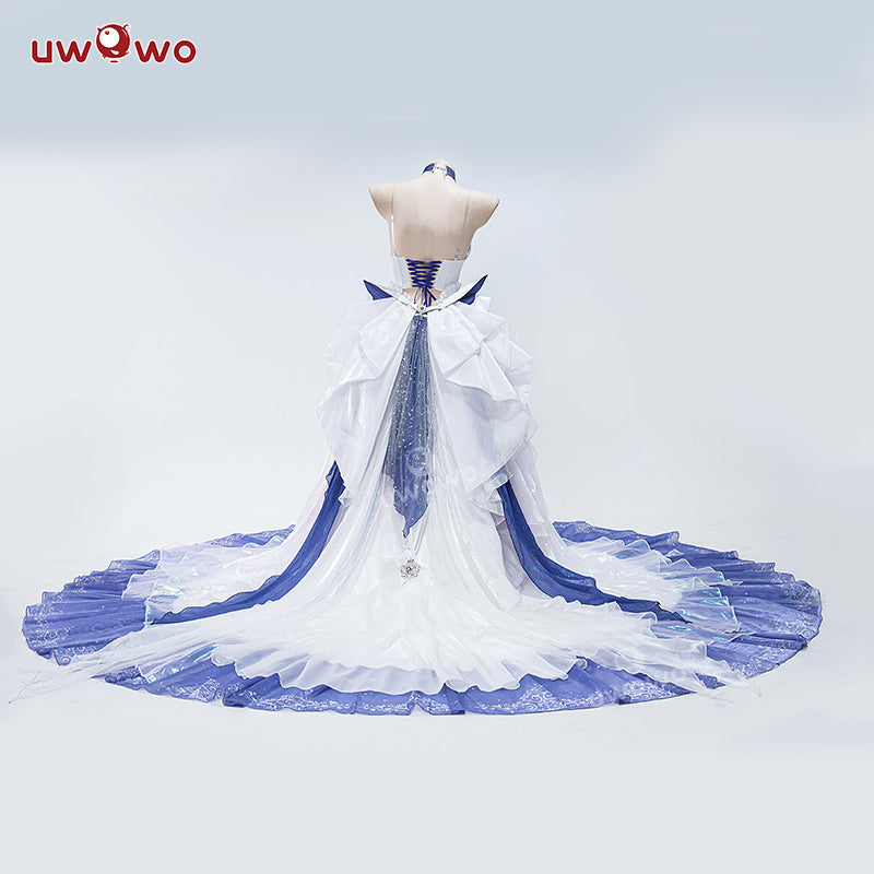 【In-Stock】Uwowo Game Azur Lane HMS Cheshire L2D Attire Cat and the White Steed Cosplay Costume - Uwowo Cosplay