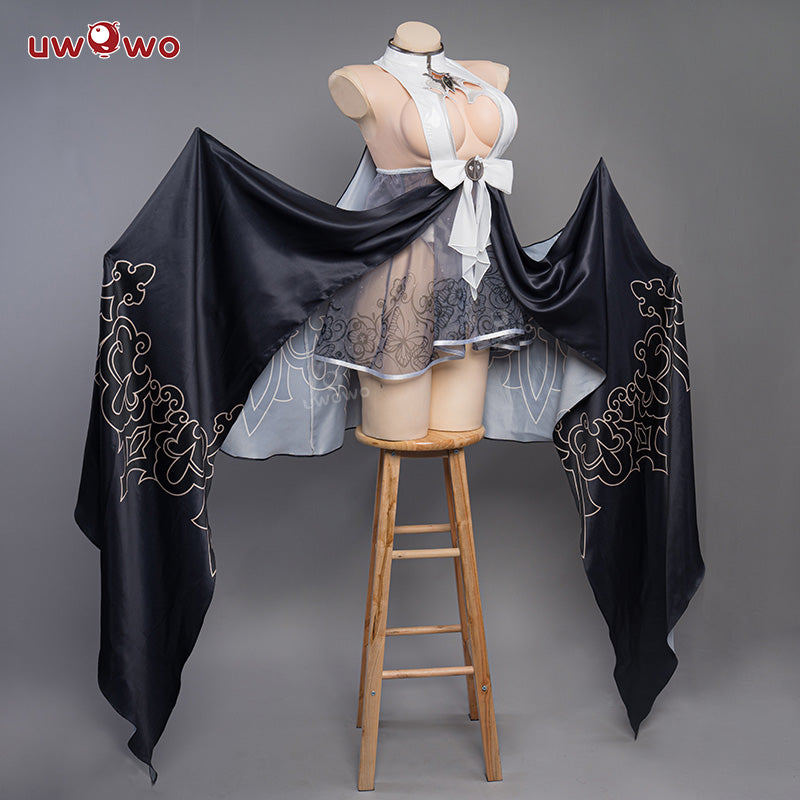 【In Stock】Uwowo×DISHWASHER1910 Nier: Automata 2B Caster Fanart Cosplay Costume - Uwowo Cosplay