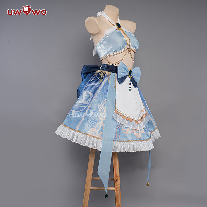 In Stock】Uwowo Game Genshin Impact Fanart Cosplay Nilou Maid Ver