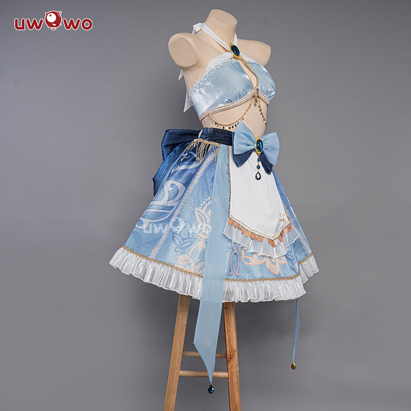 Uwowo Game Genshin Impact Fanart Cosplay Nilou Maid Ver Cosplay Costume - Uwowo Cosplay
