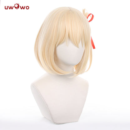 【Pre-sale】Uwowo Anime Lycoris Recoil Cosplay Wig Nishikigi Chisato Cosplay Wig Short Hair - Uwowo Cosplay