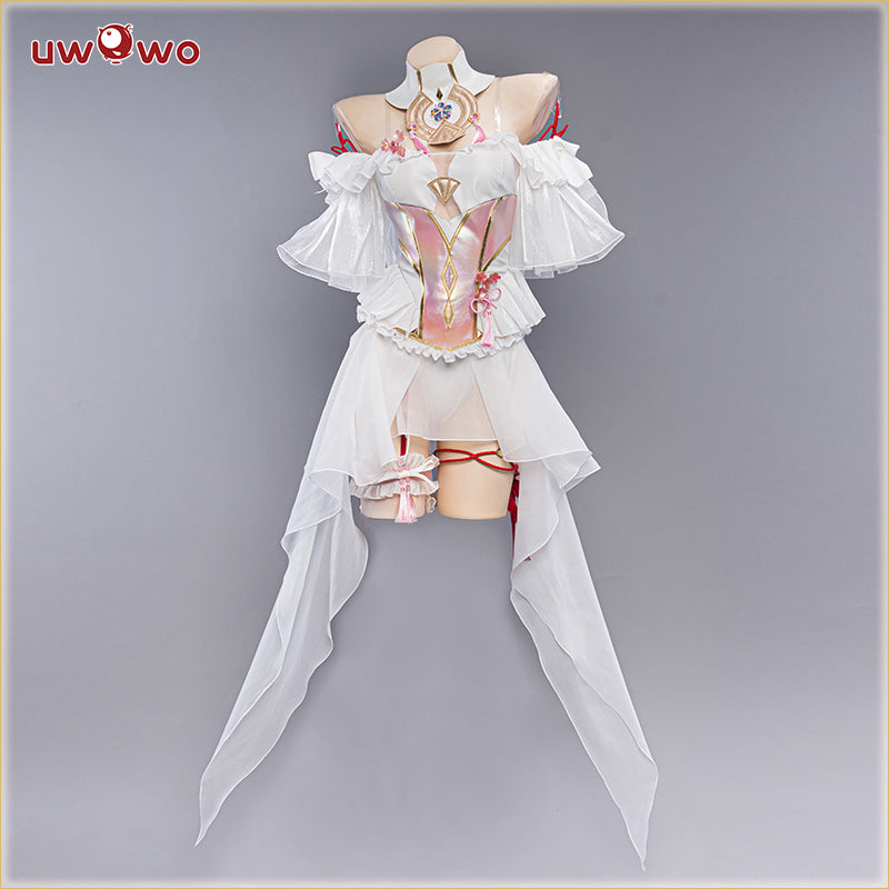 Exclusive Authorization Uwowo X Ailish: Genshin Impact Fanart Yae Miko Bride Ver. Cosplay Costume - Uwowo Cosplay