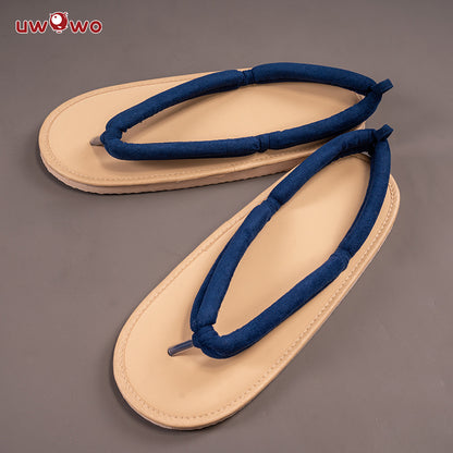 Uwowo Demon Slayer: Kimetsu no Yaiba Shoes Kamado Tanjiro/Agatsuma Zenitsu/Tomioka Giyuu/Kochou Shinobu/Hashibira Inosuke /Nezuko Cosplay Clogs Demon Slaying Shoes - Uwowo Cosplay