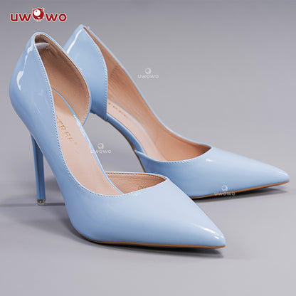 Uwowo Anime/Manga My Dress-Up Darling Cosplay Marin Kitagawa Blue Bunny Girl Cosplay Shoes