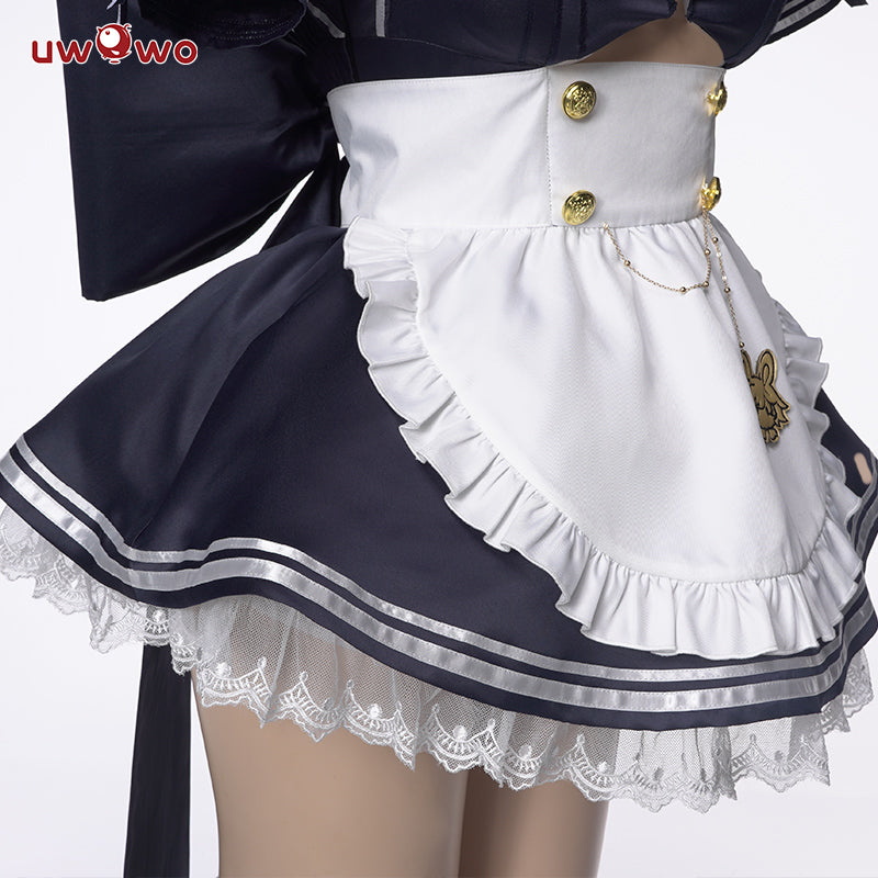 【In-Stock】UWOWO Plus Size Fate Grand Order/FGO Mash/Matthew Kyrielite New Maid Version Cosplay Costume Girls Cute Dress - Uwowo Cosplay