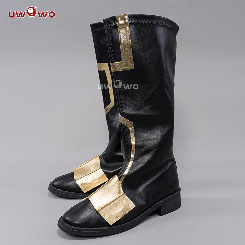 Uwowo Genshin Impact Xiao Yaksha Cosplay Shoes Male Cosplay Xiao Boots With Decoration - Uwowo Cosplay