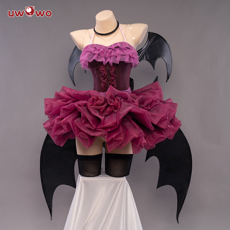 【In Stock】Uwowo Re:Zero Ram Cosplay Costume Cute Halloween Devil Cosplay Dress - Uwowo Cosplay