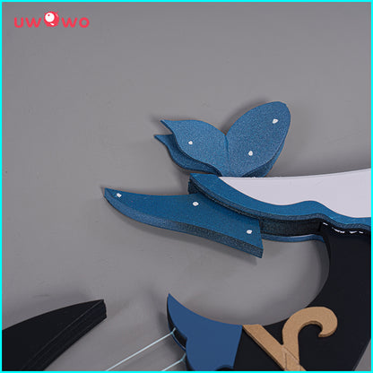 Uwowo Genshin Impact Weapons Yelan Weapon Aqua Simulacra Bow Arrow Yelan Props - Uwowo Cosplay