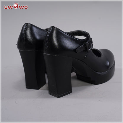 【Pre-sale】Uwowo Genshin Impact Fanart Cosplay Shoes Fischl Maid Dress Cosplay Shoes - Uwowo Cosplay
