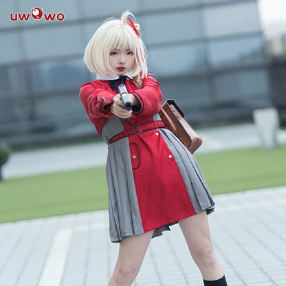 【Pre-sale】Uwowo Anime Lycoris Recoil Cosplay Nishikigi Chisato Cosplay Costume - Uwowo Cosplay