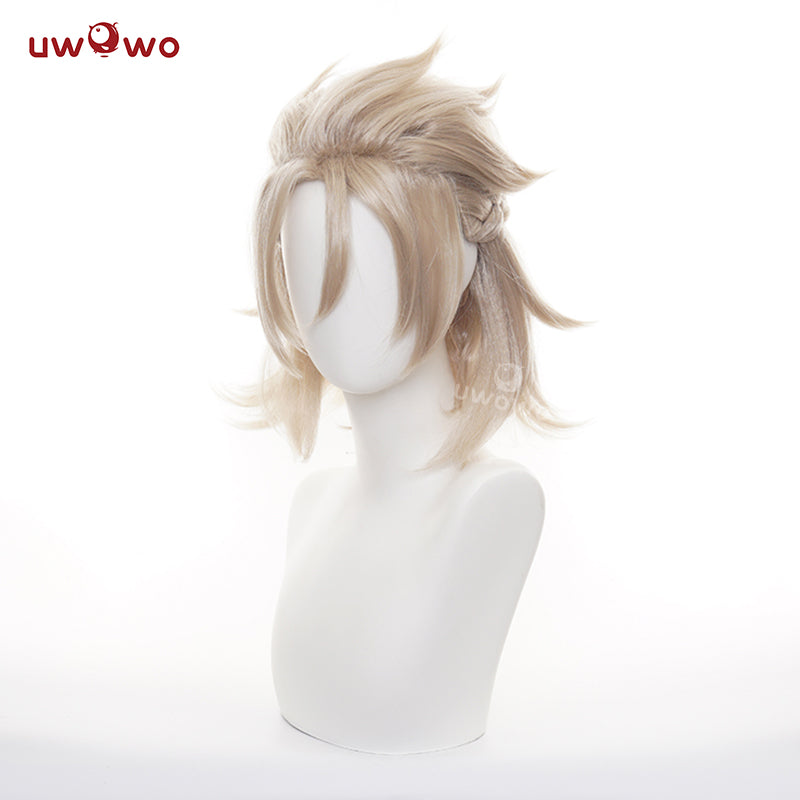 Uwowo Genshin Impact Fanart Abedo Cosplay Wig Abedo Wig Short Hair - Uwowo Cosplay