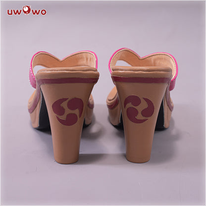 【In Stock】Uwowo Game Genshin Impact Inazuma Baal Raiden Shogun Cosplay Shoes - Uwowo Cosplay