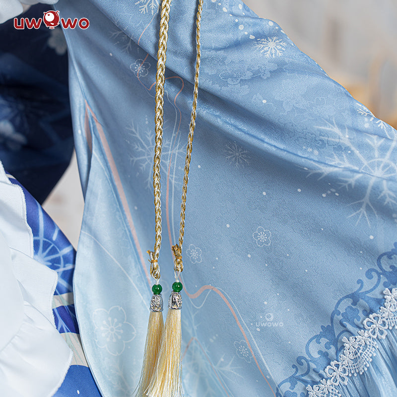 Uwowo Genshin Impact Fanart Ayaka Maid Dress Cosplay Costume - Uwowo Cosplay