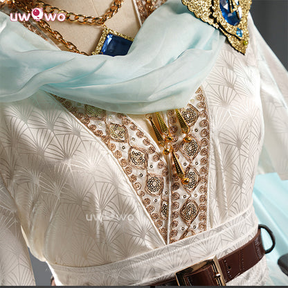 Uwowo Collab Series Game Identity V Seer Eli Clark Cosplay Costume White Suit Fancy Party Outfits