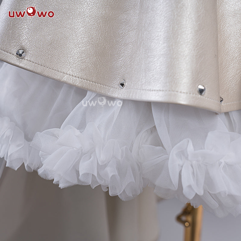【Pre-Sale】Uwowo Anime/Manga Chobits Chii White Angel Gothic Lolita Leather Dress Cosplay Costumes - Uwowo Cosplay