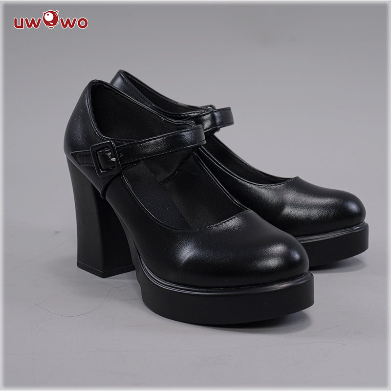 【Pre-sale】Uwowo Genshin Impact Fanart Cosplay Shoes Fischl Maid Dress Cosplay Shoes - Uwowo Cosplay