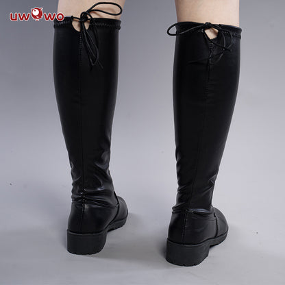 Uwowo Exclusive Authorization Genshin Impact Fanart Aether Abyss &Lumine Abyss Princess Cosplay Shoes - Uwowo Cosplay