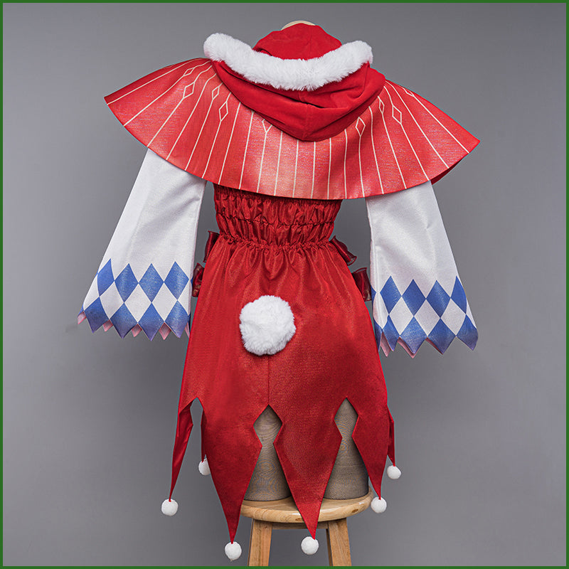 【In Stock】Uwowo Genshin Impact Fanart Ganyu Holiday Christmas Cosplay Costume - Uwowo Cosplay