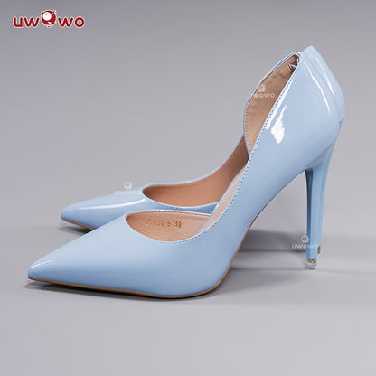 Uwowo Anime/Manga My Dress-Up Darling Cosplay Marin Kitagawa Blue Bunny Girl Cosplay Shoes