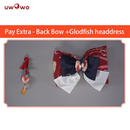 Uwowo Genshin Impact Fanart Costume Yoimiya Maid Dress Cosplay Costume - Uwowo Cosplay
