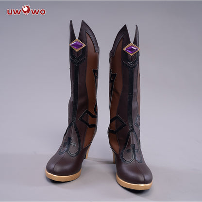 Uwowo Game Genshin Impact Cosplay Fischl Prinzessin der Verurteilung Cosplay Shoes - Uwowo Cosplay
