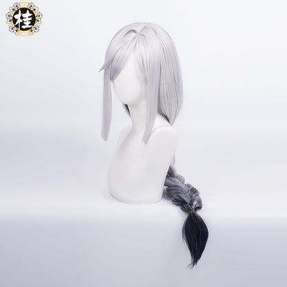 Uwowo Game Genshin Impact Liyue Cryo Shenhe Cosplay Wig 100cm Long Hair - Uwowo Cosplay