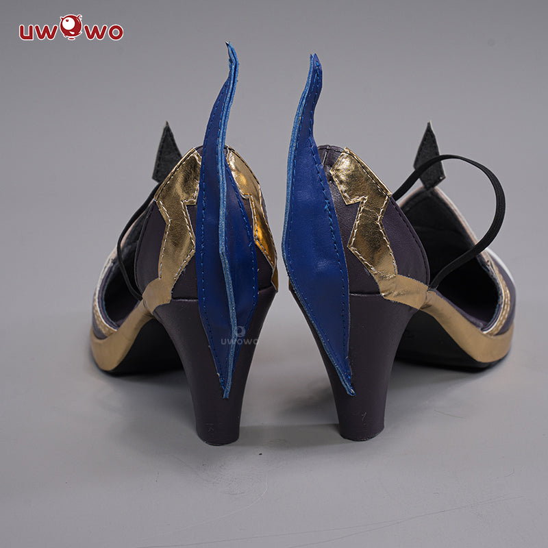 Uwowo Genshin Impact Yelan Liyue Hydro Female Cosplay Costume Shoes - Uwowo Cosplay