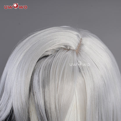Uwowo Game Genshin Impact Fatui Cosplay Wig Arlecchino Wig Short Hair - Uwowo Cosplay