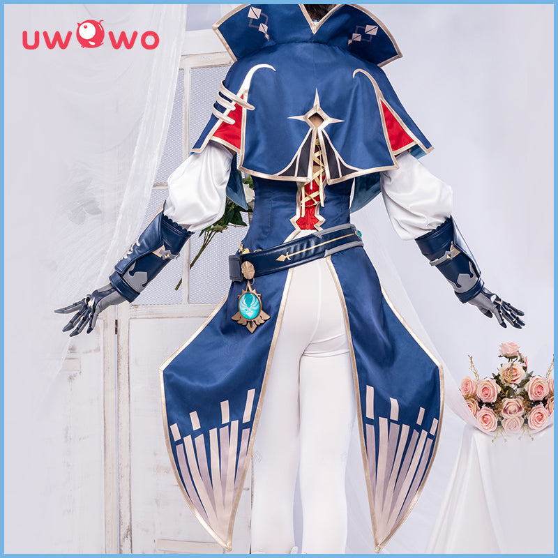 Uwowo Game Genshin Impact Cosplay Plus Size Jean Gunnhildr Dandelion Knight Cosplay Costume Knights of Favonius Four Winds - Uwowo Cosplay