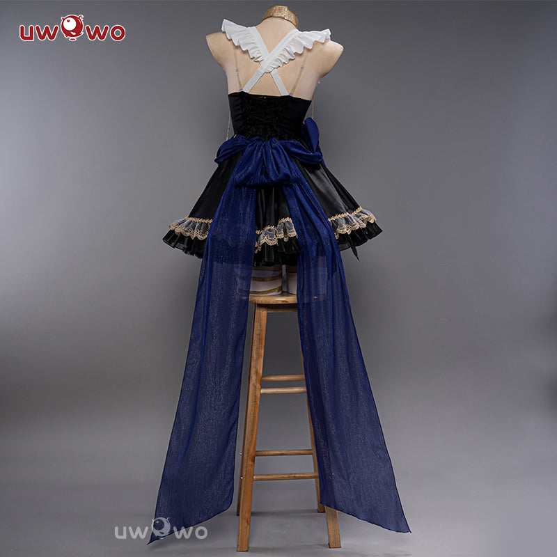 【In Stock】Exclusive Uwowo Genshin Impact Fanart Layla Maid Dress Cosplay Costume