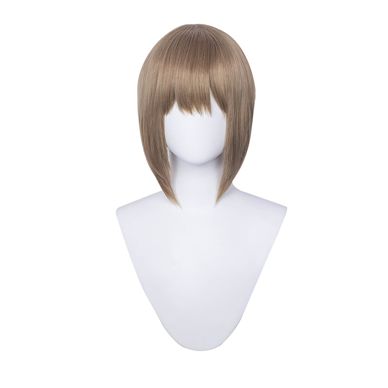 The Combat Maid Series Heart Cosplay Wig 35cm Light brown Updo