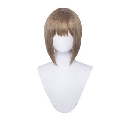【Pre-sale】The Combat Maid Series ♥ Heart Cosplay Wig 35cm Light brown Updo Hair - Uwowo Cosplay