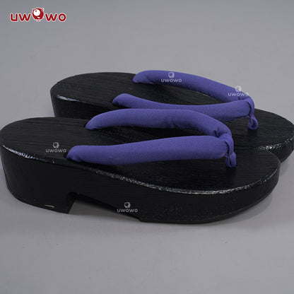 【Pre-sale】Uwowo Game Azur Lane IJN Musashi Kimono Fox Cosplay Shoes Musashi Clogs - Uwowo Cosplay
