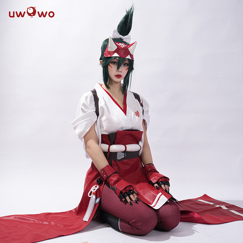 Uwowo Game Overwatch 2 Kiriko Ninja Healer Shinobi Cosplay Costume