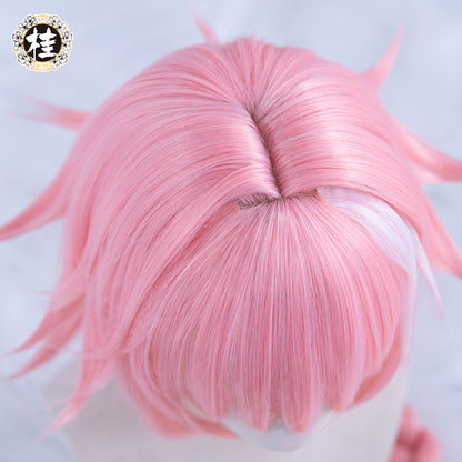 【Pre-sale】Uwowo Game Fate Grand Order/FGO Astolfo Cosplay Wig 60cm Long Pink Braid hair - Uwowo Cosplay